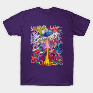 Psychedelic mushroom T-Shirt